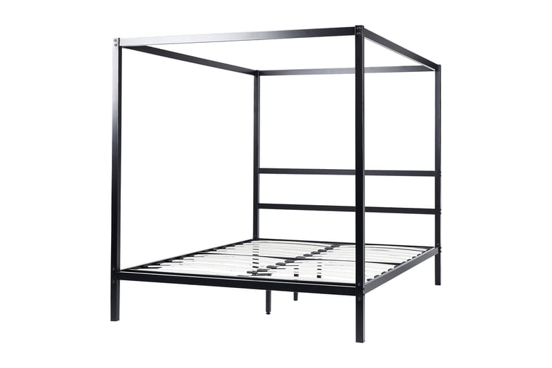 Denaya Himmelsseng 160x200 cm - Svart - Møbler - Senger - Himmelseng