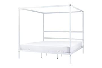 Denaya Himmelsseng 180x200 cm - Hvit - Møbler - Senger - Himmelseng