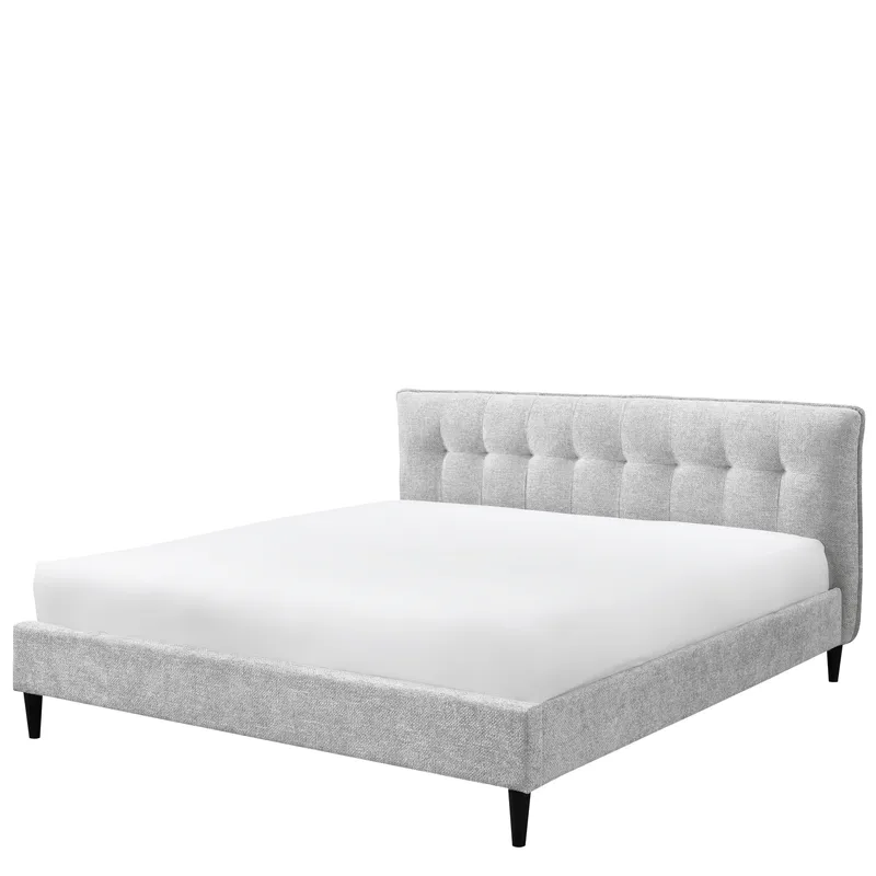 Deyros sengeramme 180x200 cm, grå