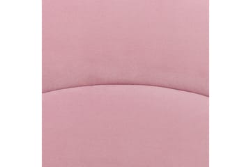 Diantha Sengramme 90x200 cm - Rosa/Lyst tre - Møbler - Senger - Sengeramme & sengestamme