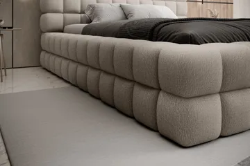 Dizzle Sengeramme 140x200 cm - Beige - Møbler - Senger - Sengeramme & sengestamme