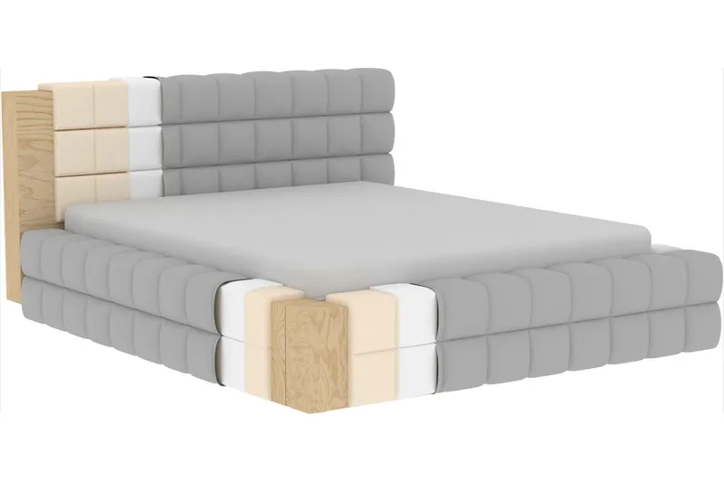 Dizzle Sengeramme 140x200 cm - Beige - Møbler - Senger - Sengeramme & sengestamme