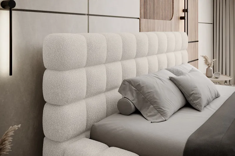 Dizzle Sengeramme 140x200 cm - Hvit - Møbler - Senger - Sengeramme & sengestamme