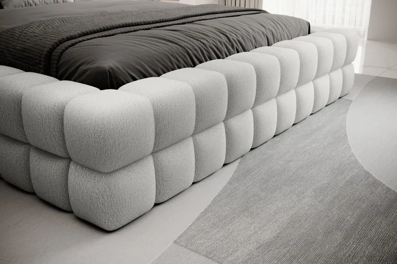 Dizzle Sengeramme 140x200 cm - Hvit - Møbler - Senger - Sengeramme & sengestamme