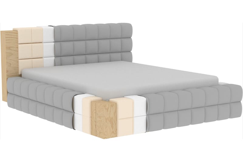 Dizzle Sengeramme 160x200 cm - Beige - Møbler - Senger - Sengeramme & sengestamme