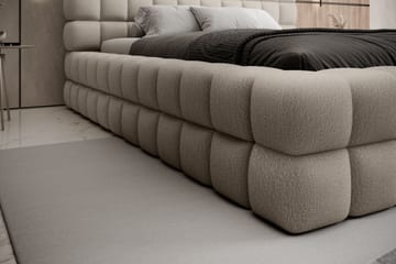 Dizzle Sengeramme 160x200 cm - Beige - Møbler - Senger - Sengeramme & sengestamme