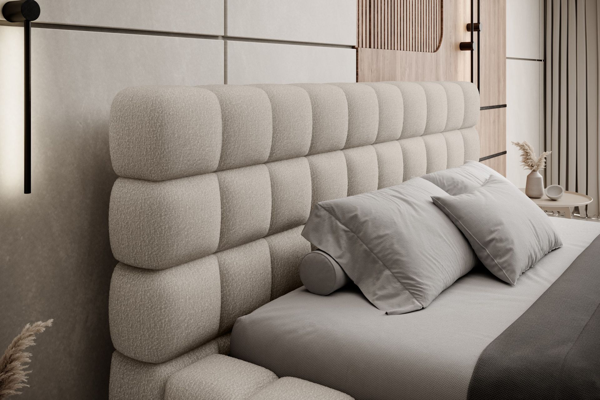 Dizzle Sengeramme 160x200 cm - Beige - Møbler - Senger - Sengeramme & sengestamme