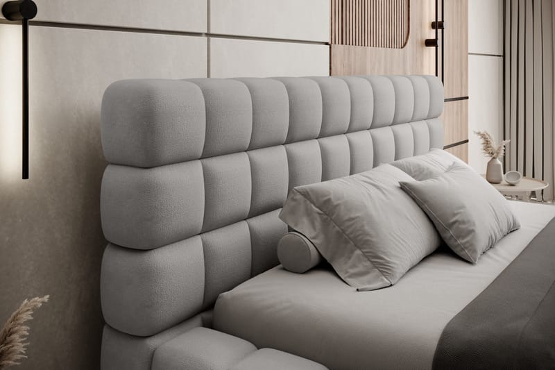 Dizzle Sengeramme 160x200 cm - Grå - Møbler - Senger - Sengeramme & sengestamme