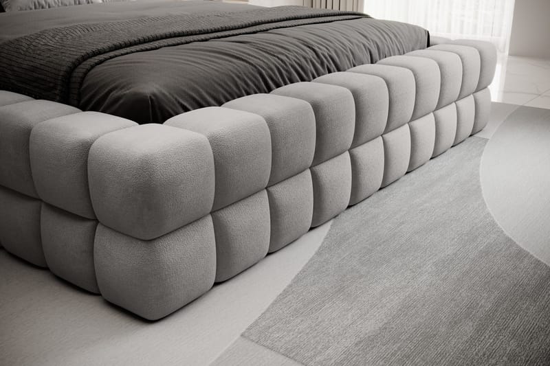 Dizzle Sengeramme 160x200 cm - Grå - Møbler - Senger - Sengeramme & sengestamme