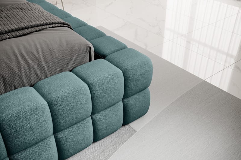 Dizzle Sengeramme 160x200 cm - Grønn - Møbler - Senger - Sengeramme & sengestamme