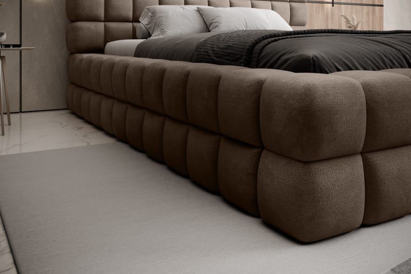 Dizzle Sengeramme 160x200 cm - Mørk beige - Møbler - Senger - Sengeramme & sengestamme