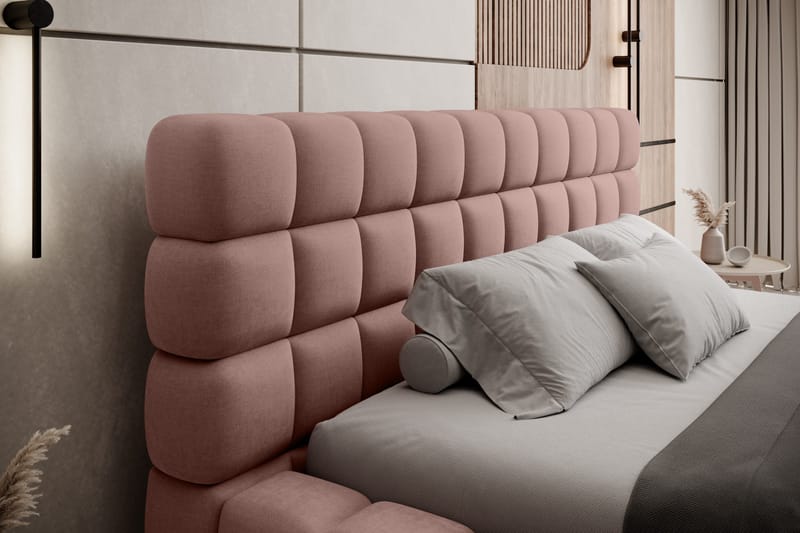 Dizzle Sengeramme 160x200 cm - Rosa - Møbler - Senger - Sengeramme & sengestamme