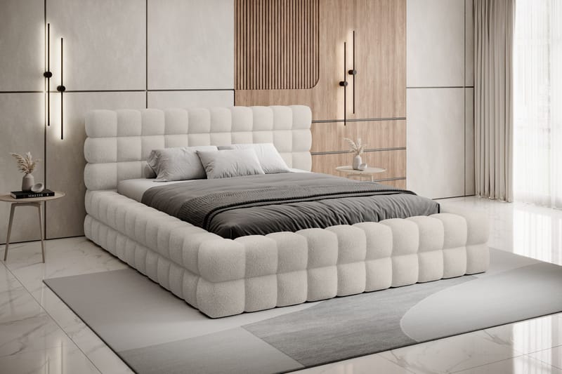 Dizzle Sengeramme 180x200 cm - Beige - Møbler - Senger - Sengeramme & sengestamme