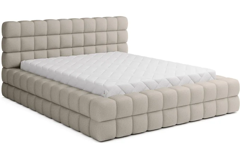 Dizzle Sengramme 140x200 cm - Beige - Møbler - Senger - Sengeramme & sengestamme