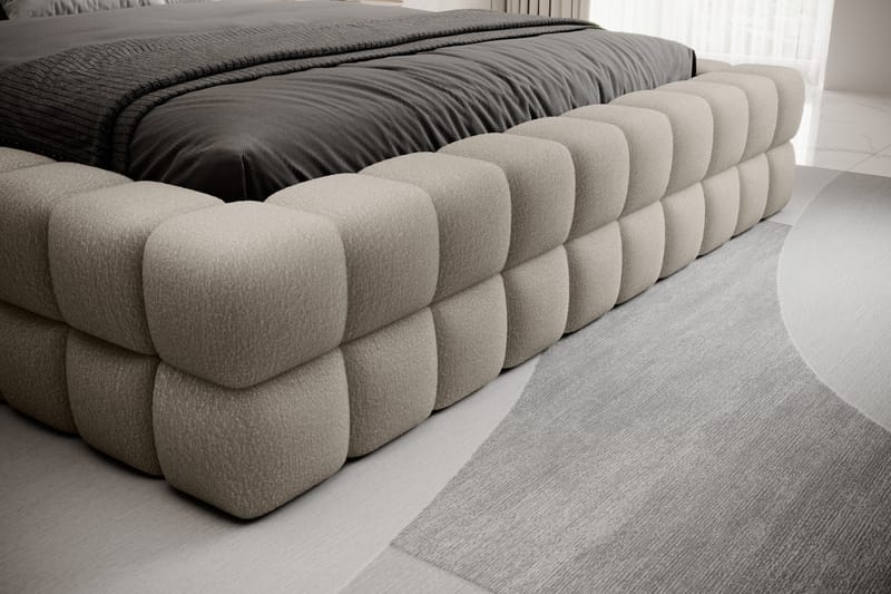 Dizzle Sengramme 140x200 cm - Beige - Møbler - Senger - Sengeramme & sengestamme
