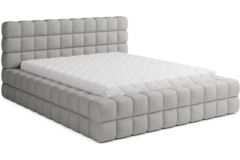 Dizzle Sengramme 140x200 cm - Grå - Møbler - Senger - Sengeramme & sengestamme