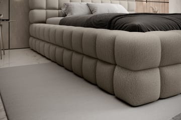 Dizzle Sengramme 160x200 cm - Beige - Møbler - Senger - Sengeramme & sengestamme