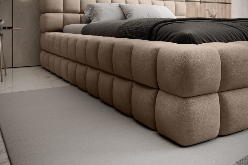 Dizzle Sengramme 160x200 cm - Beige - Møbler - Senger - Sengeramme & sengestamme