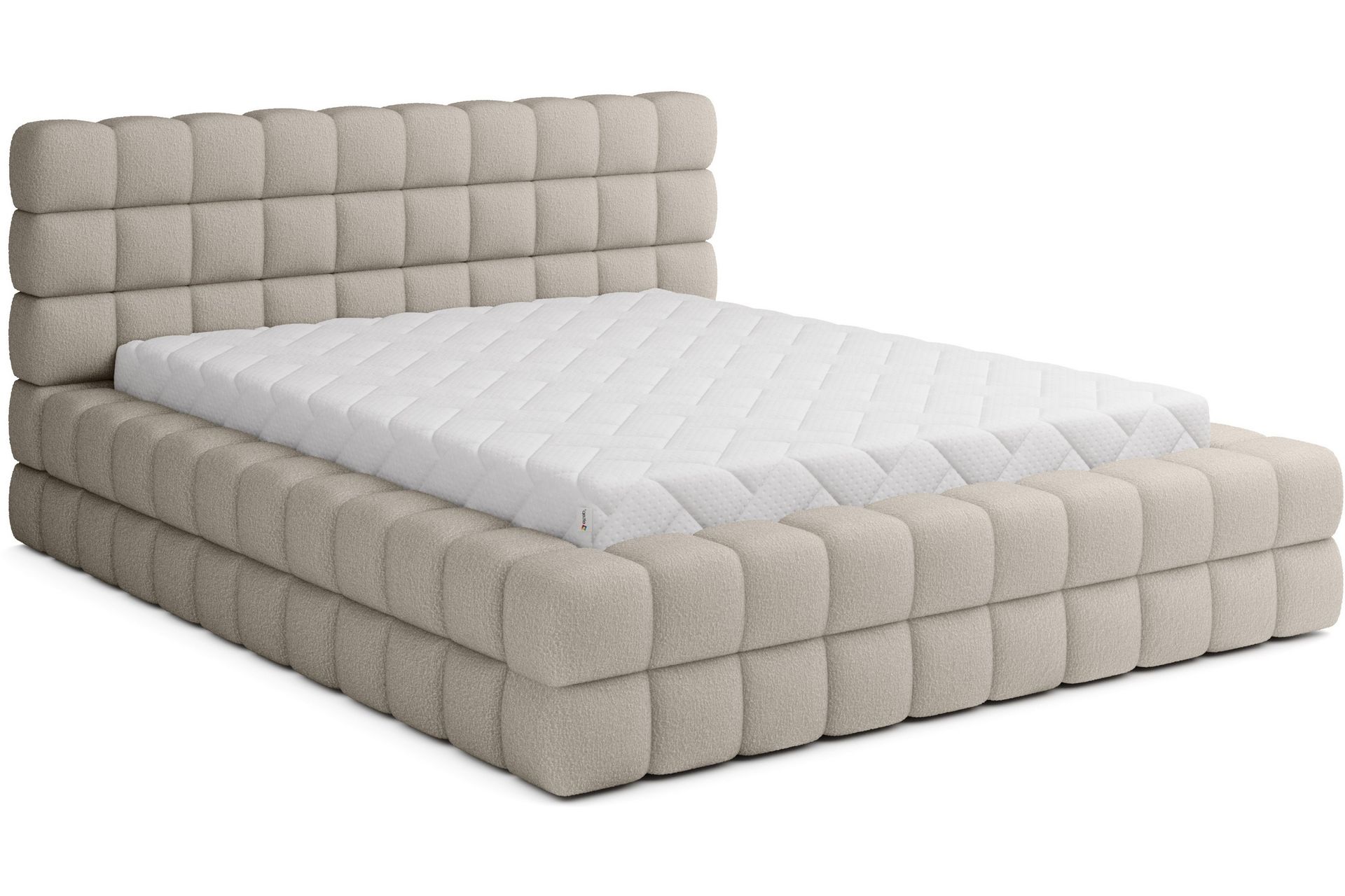 Dizzle Sengramme 160x200 cm - Beige - Møbler - Senger - Sengeramme & sengestamme