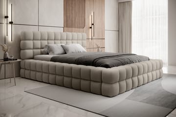 Dizzle Sengramme 160x200 cm - Beige - Møbler - Senger - Sengeramme & sengestamme