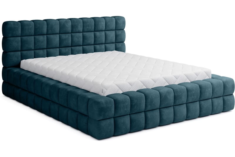 Dizzle Sengramme 160x200 cm - Blå - Møbler - Senger - Sengeramme & sengestamme