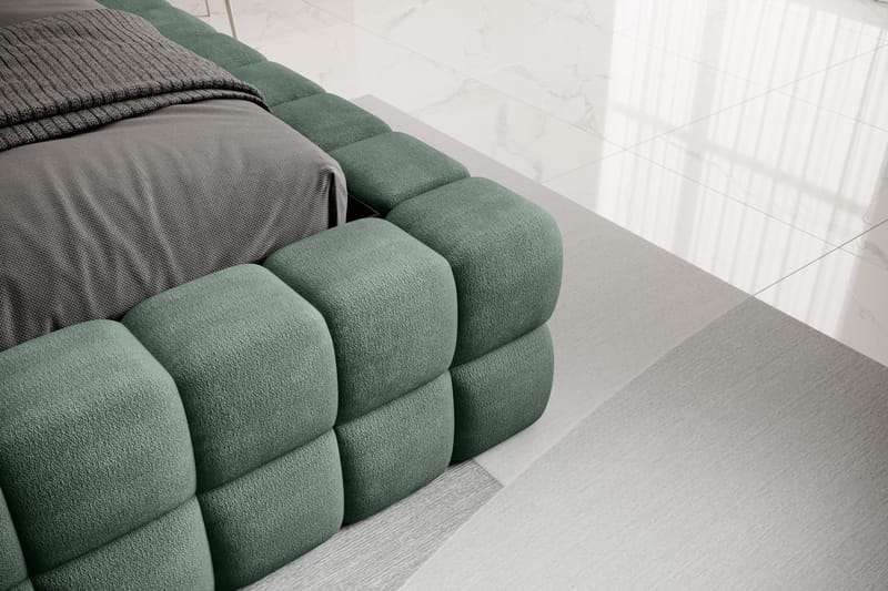 Dizzle Sengramme 160x200 cm - Grønn - Møbler - Senger - Sengeramme & sengestamme