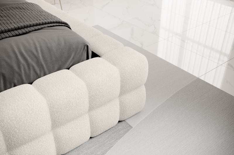 Dizzle Sengramme 160x200 cm - Hvit - Møbler - Senger - Sengeramme & sengestamme