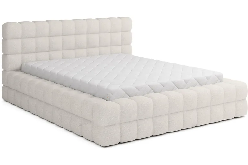 Dizzle Sengramme 160x200 cm - Hvit - Møbler - Senger - Sengeramme & sengestamme