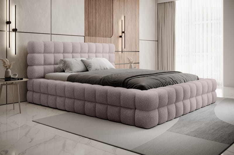 Dizzle Sengramme 160x200 cm - Rosa - Møbler - Senger - Sengeramme & sengestamme