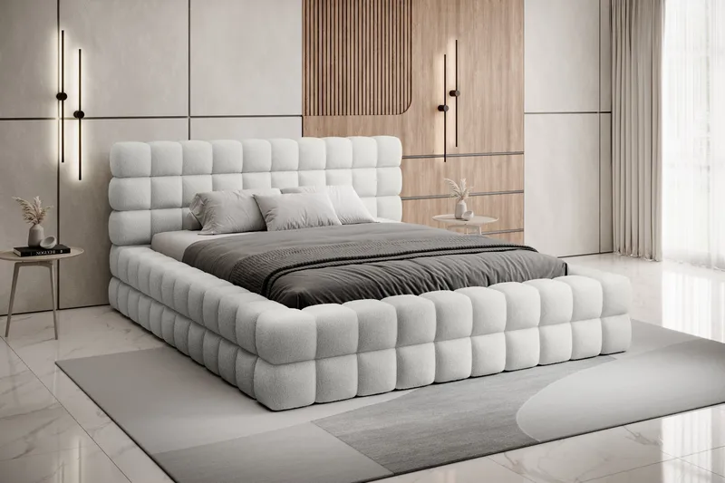 Dizzle Sengramme 180x200 cm - Hvit - Møbler - Senger - Sengeramme & sengestamme