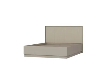 Dobbelseng Base & Hodegavl Fruitland Stone (150 x 35 x 208 cm) - Grå - Møbler - Senger - Sengeramme & sengestamme