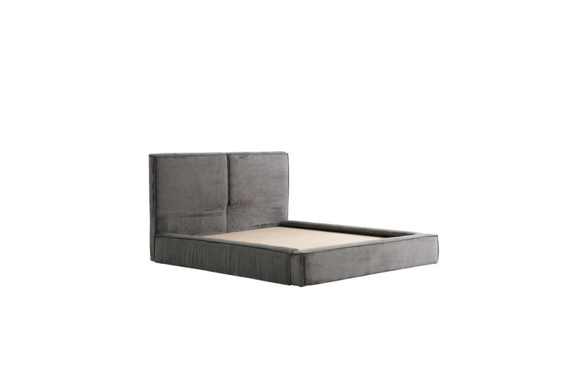 Dobbelseng Base & Hodegavl Kuro Green - 190 x 28 x 230 cm - Møbler - Senger - Sengeramme & sengestamme