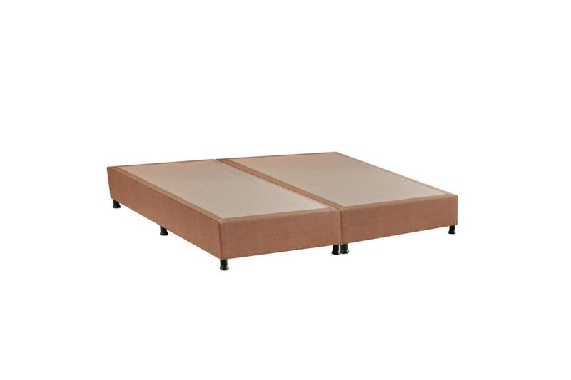 Dobbelseng Base Budsjett Dobbel Krem - 160 x 200 cm - Møbler - Senger - Sengeramme & sengestamme