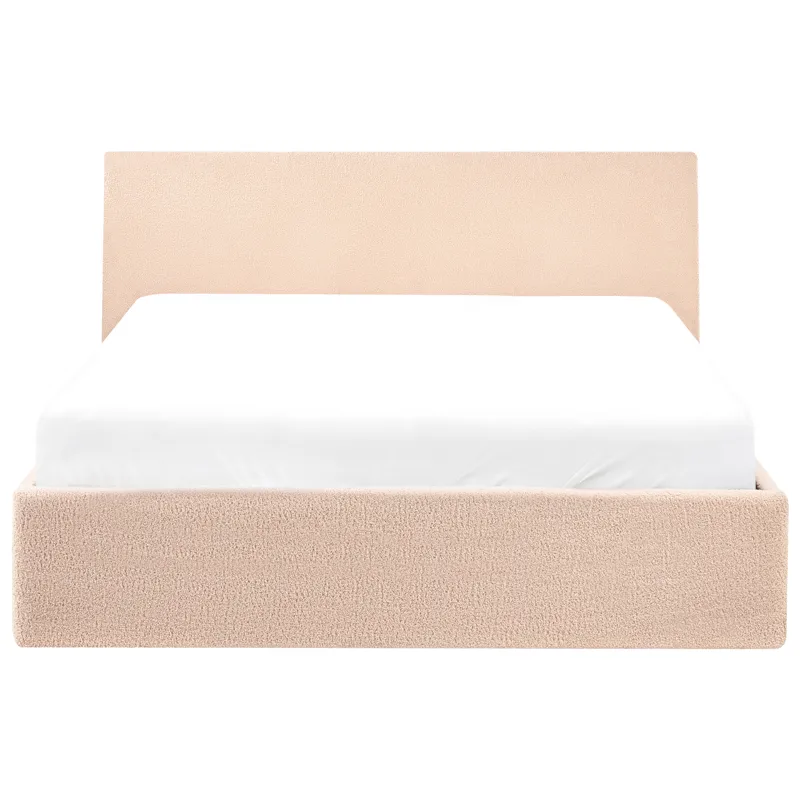 Dobbelseng Orbey 120x200 cm - Beige - Møbler - Senger - Sengeramme & sengestamme