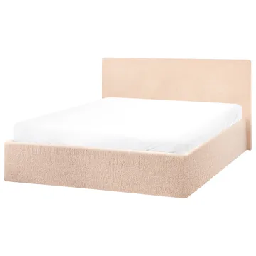 Dobbelseng Orbey 120x200 cm - Beige - Møbler - Senger - Sengeramme & sengestamme
