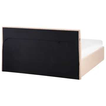 Dobbelseng Orbey 120x200 cm - Beige - Møbler - Senger - Sengeramme & sengestamme