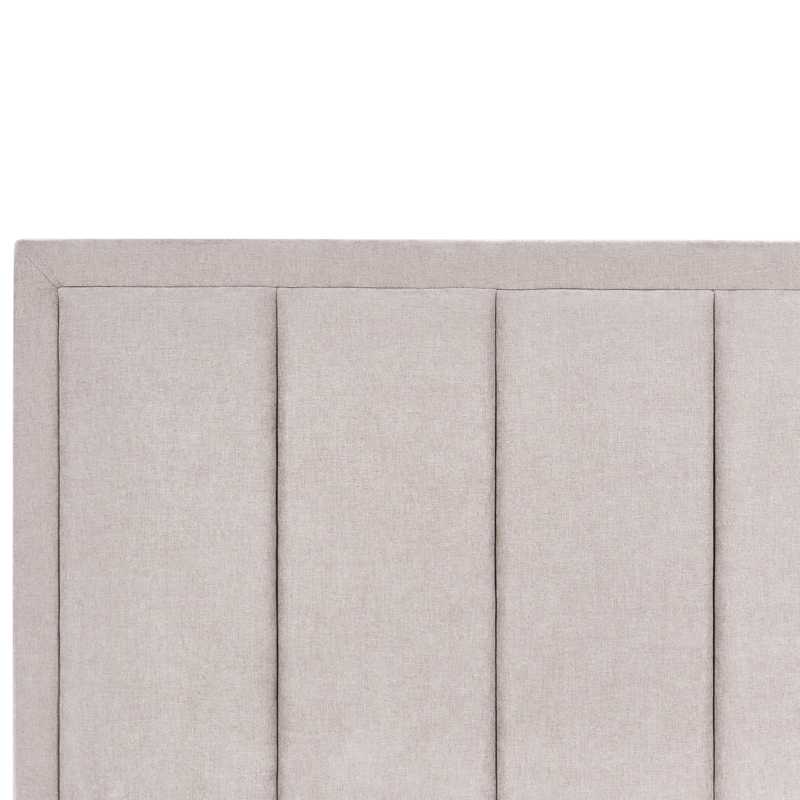 Dobbelseng Quiberon 180x200 cm - Taupe - Møbler - Senger - Sengeramme & sengestamme