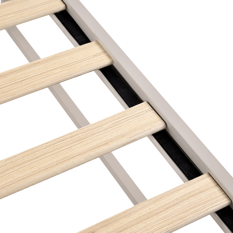 Dobbelseng Viry 140x200 - Lys beige - Møbler - Senger - Sengeramme & sengestamme
