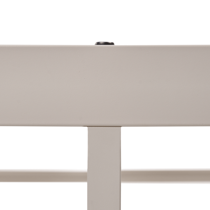 Dobbelseng Viry 140x200 - Lys beige - Møbler - Senger - Sengeramme & sengestamme