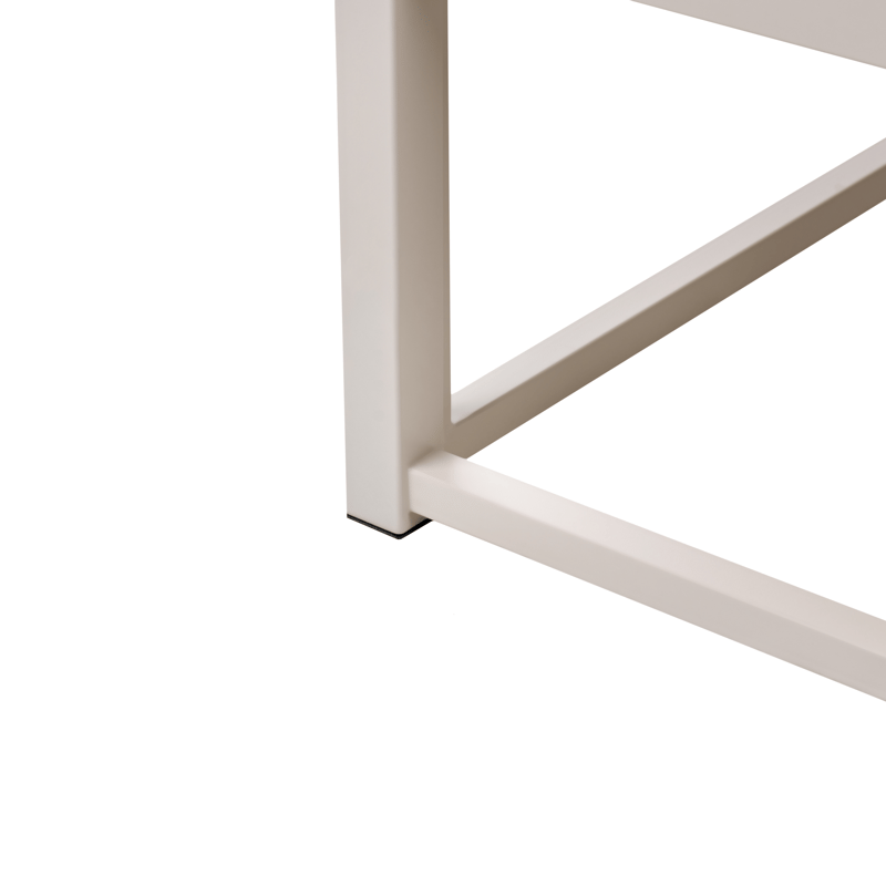 Dobbelseng Viry 140x200 - Lys beige - Møbler - Senger - Sengeramme & sengestamme