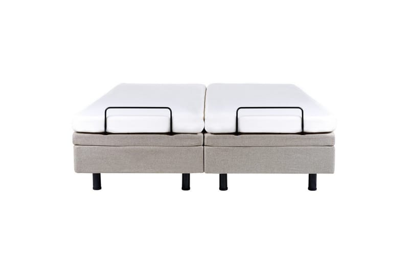 Dobbeltseng Duke Beige-Svart - Beige-Svart - Møbler - Senger - Sengeramme & sengestamme