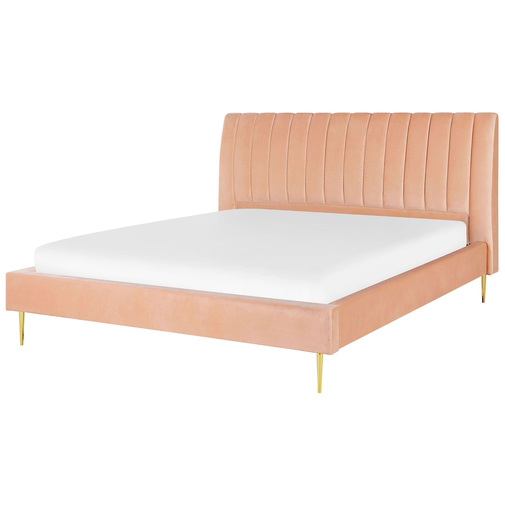 Dobbeltseng Marville 180x200 cm - Ferskenrosa