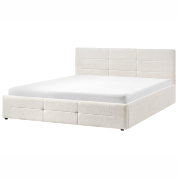 Dobbeltseng Massognes 180x200 cm - Off-White - Møbler - Senger - Sengeramme & sengestamme