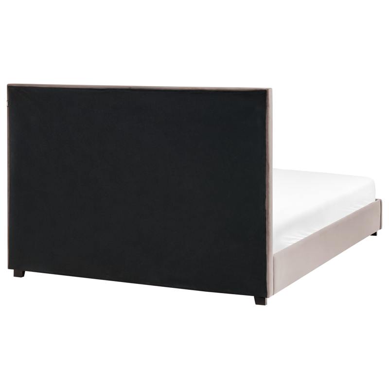 Dobbeltseng med lamellramme Rouen 160x200 cm - Taupe - Møbler - Senger - Sengeramme & sengestamme