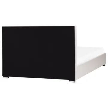 Dobbeltseng med oppbevaring Rouen 160x200 cm - Lys beige - Møbler - Senger - Sengeramme & sengestamme