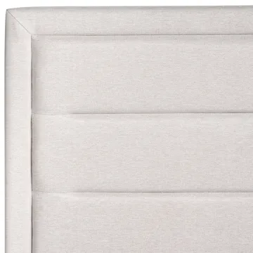 Dobbeltseng med oppbevaring Rouen 160x200 cm - Lys beige - Møbler - Senger - Sengeramme & sengestamme