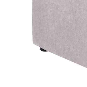 Dobbeltseng Nanterre 140x200 cm - Taupe - Møbler - Senger - Sengeramme & sengestamme