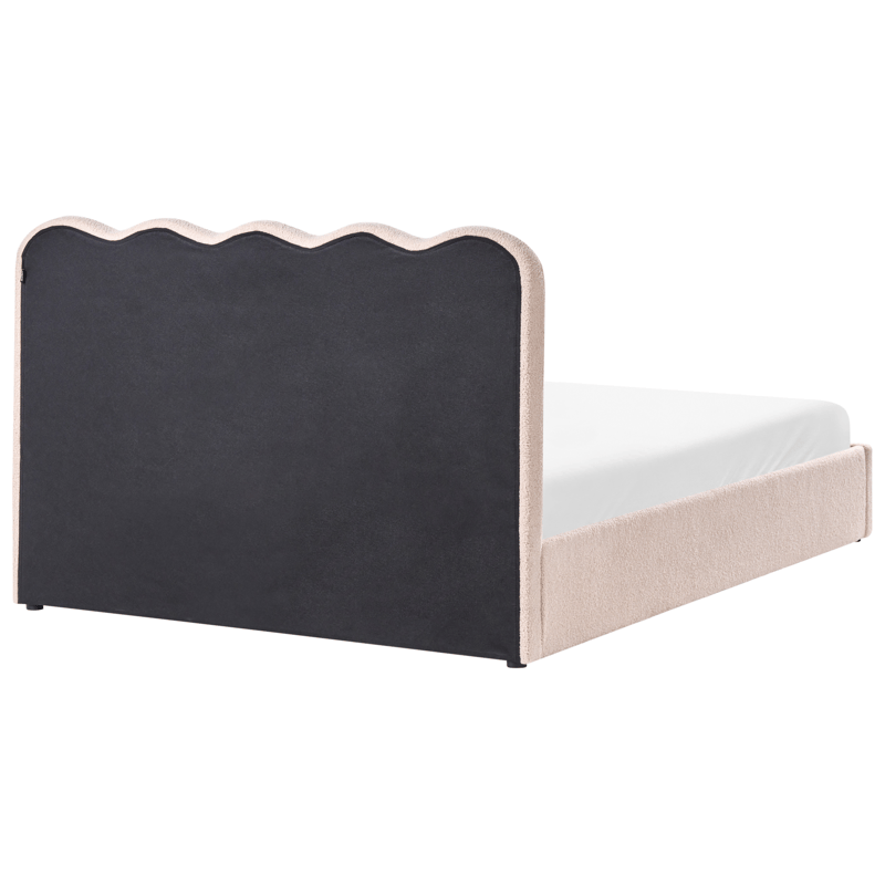 Dobbeltseng Nanterre 160x200 cm - Beige - Møbler - Senger - Sengeramme & sengestamme