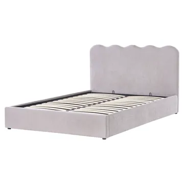 Dobbeltseng Nanterre 160x200 cm - Taupe - Møbler - Senger - Sengeramme & sengestamme