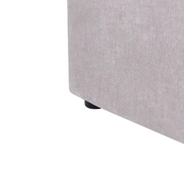 Dobbeltseng Nanterre 160x200 cm - Taupe - Møbler - Senger - Sengeramme & sengestamme